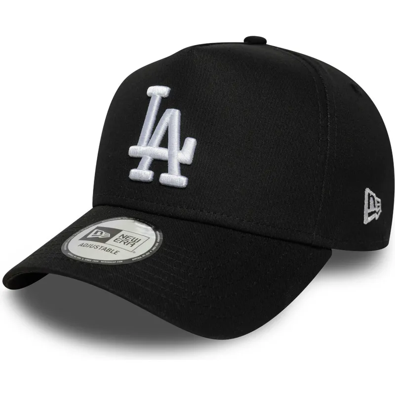 czarna-czapka-z-zakrzywionym-daszkiem-snapback-e-frame-league-essential-los-angeles-dodgers-mlb-marki-new-era