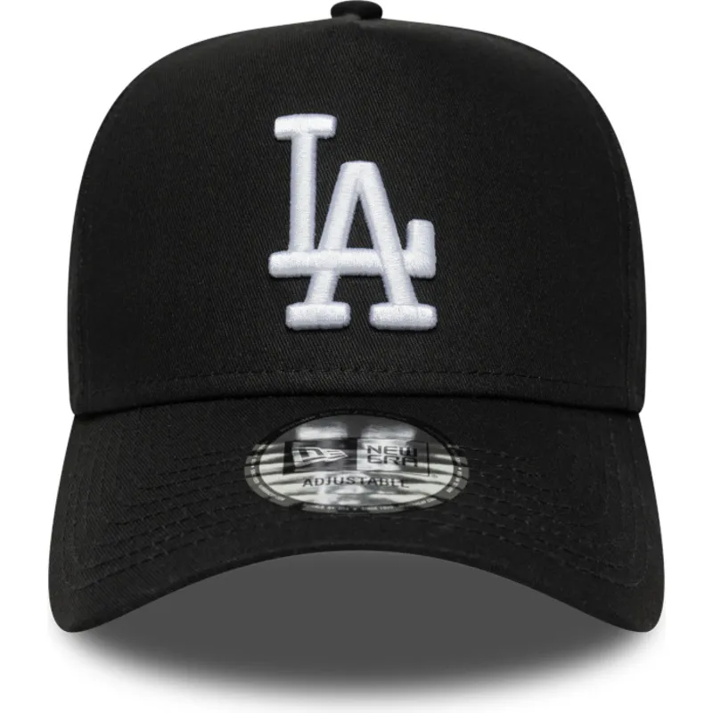 svart-bojd-keps-snapback-e-frame-league-essential-fran-los-angeles-dodgers-mlb-av-new-era