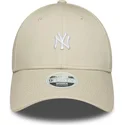 cap-curbata-beige-adjustable-strap-9forty-mini-de-new-york-yankees-mlb-de-new-era
