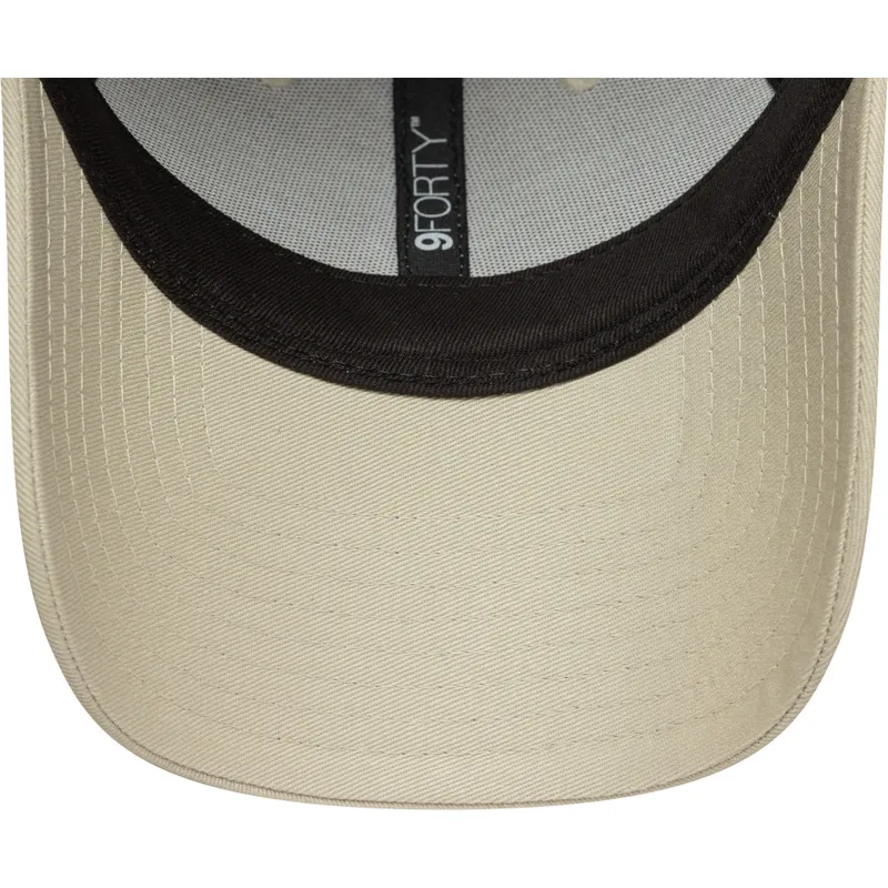 epci-curbata-bej-reglabila-9forty-mini-de-new-york-yankees-mlb-de-new-era
