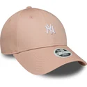 epci-curbata-roz-banda-reglabila-9forty-mini-de-new-york-yankees-mlb-de-new-era