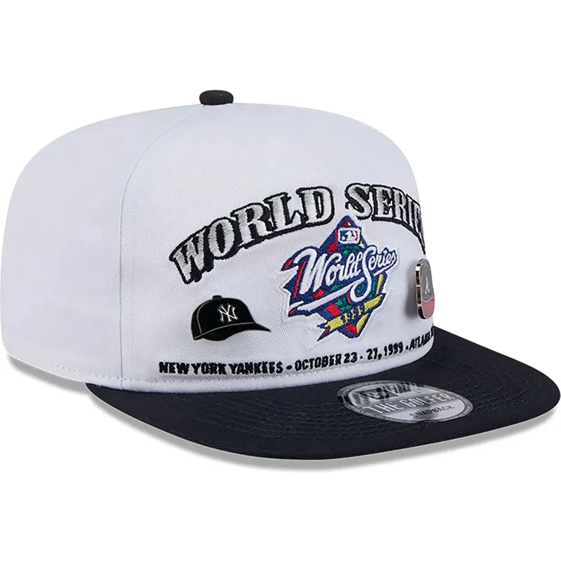 cap-plata-black-snapback-golfer-championship-pin-de-new-york-yankees-atlanta-braves-mlb-de-new-era