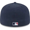 epci-plata-bleumarin-fitted-59fifty-a-frame-championship-side-flag-de-atlanta-braves-mlb-de-new-era