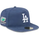 platt-bla-justerad-keps-59fifty-a-frame-championship-side-flag-los-angeles-dodgers-mlb-fran-new-era
