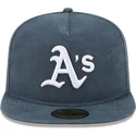 oakland-athletics-mlb-new-era-59fifty-a-frame-championship-side-flag-grune-flat-cap