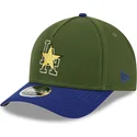 grune-und-blaue-gebogene-snapback-kappe-9forty-m-crown-city-feature-der-los-angeles-dodgers-mlb-von-new-era