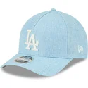 epci-curbata-albastru-snapback-9forty-m-crown-a-frame-cotton-weave-de-los-angeles-dodgers-mlb-de-new-era