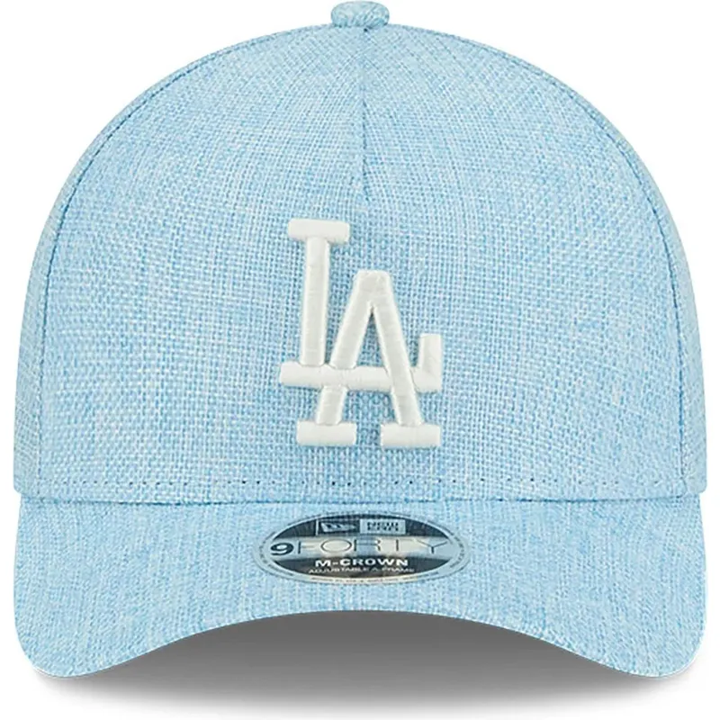 epci-curbata-albastru-snapback-9forty-m-crown-a-frame-cotton-weave-de-los-angeles-dodgers-mlb-de-new-era