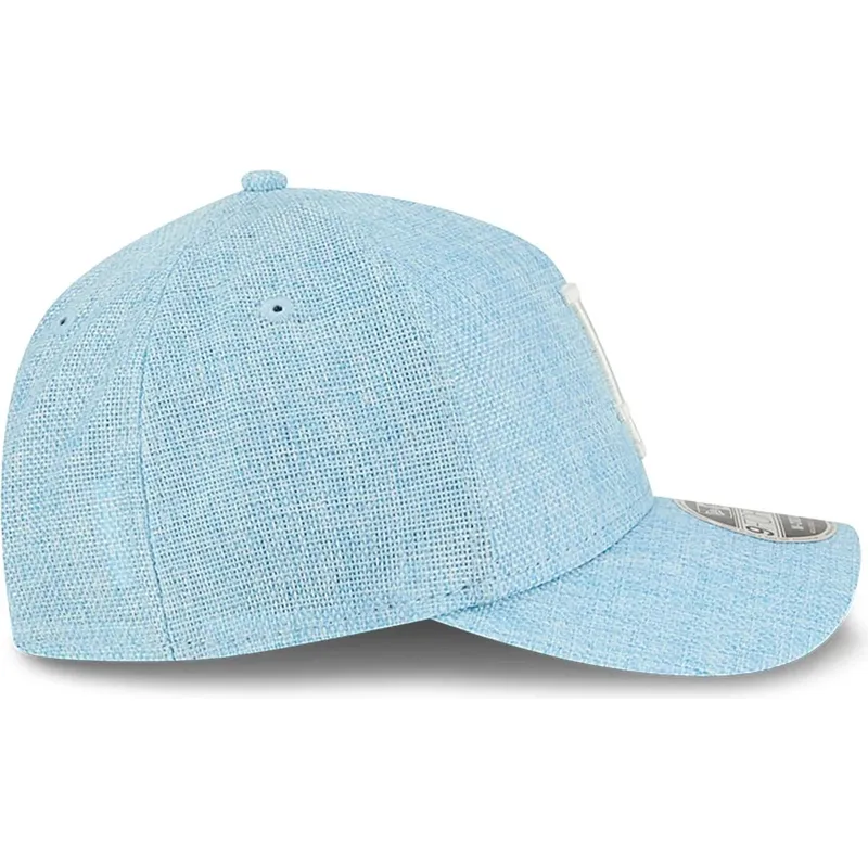 epci-curbata-albastru-snapback-9forty-m-crown-a-frame-cotton-weave-de-los-angeles-dodgers-mlb-de-new-era