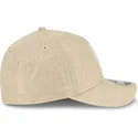 epci-curbata-bej-snapback-9forty-m-crown-a-frame-cotton-weave-de-los-angeles-dodgers-mlb-de-new-era