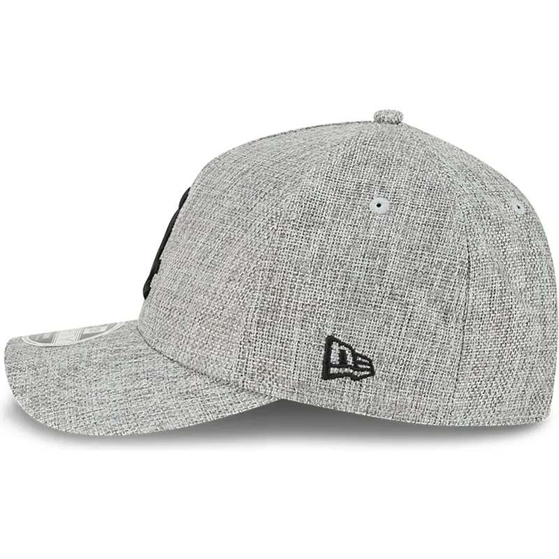 epci-curbata-gri-snapback-9forty-m-crown-a-frame-cotton-weave-de-chicago-white-sox-mlb-de-new-era