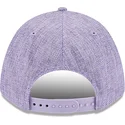 cappellino-snapback-curvo-viola-9forty-m-crown-a-frame-cotton-weave-dei-new-york-yankees-mlb-di-new-era