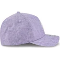 new-era-curved-brim-9forty-m-crown-a-frame-cotton-weave-new-york-yankees-mlb-purple-snapback-cap