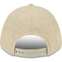 casquette-courbee-beige-snapback-9forty-m-crown-a-frame-cotton-weave-chicago-white-sox-mlb-new-era