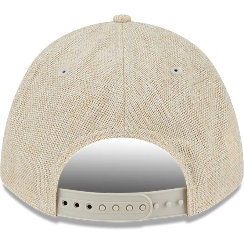 beige-bojd-skarm-snapback-keps-9forty-m-crown-a-frame-cotton-weave-fran-philadelphia-phillies-mlb-fran-new-era