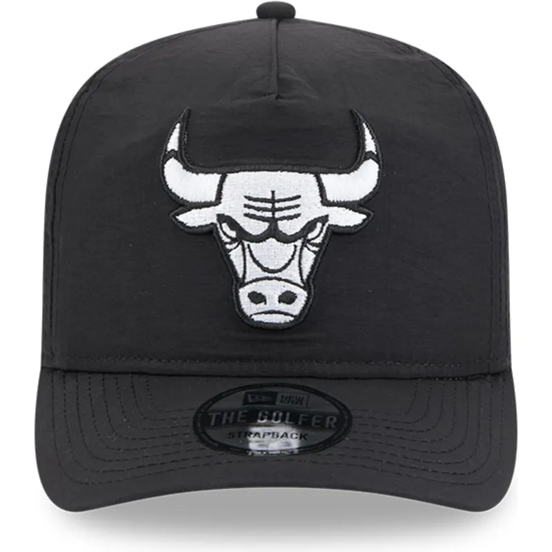 epci-curbata-negru-reglabila-golfer-everyday-nylon-de-chicago-bulls-nba-de-new-era