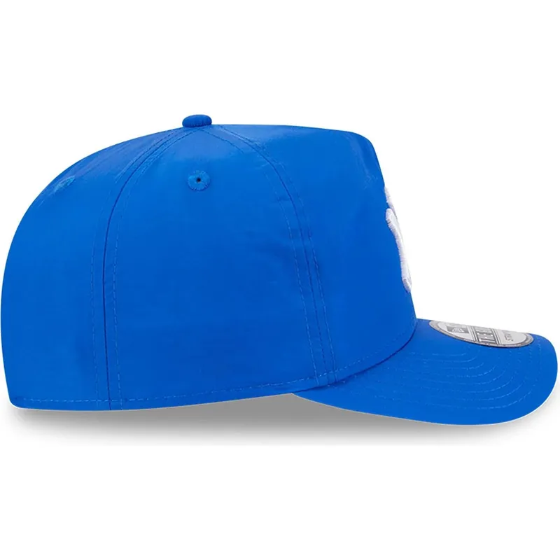 new-era-new-york-yankees-mlb-golfer-everyday-nylon-verstellbare-blaue-kappe-mit-gebogenem-schirm