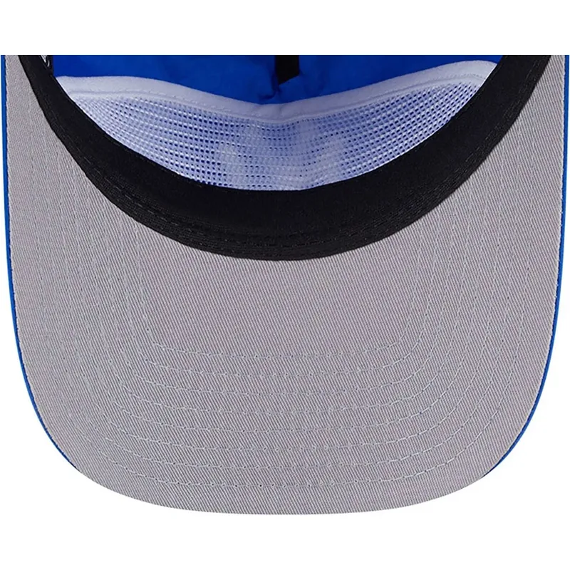 new-era-new-york-yankees-mlb-golfer-everyday-nylon-verstellbare-blaue-kappe-mit-gebogenem-schirm