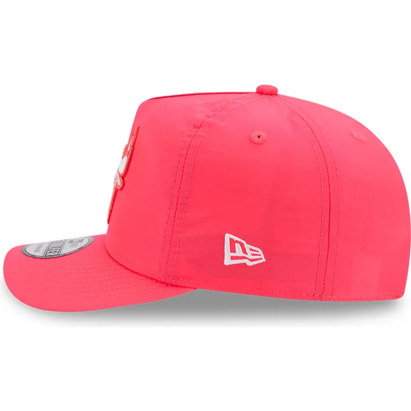 cap-curbata-pink-adjustable-strap-golfer-everyday-nylon-de-chicago-bulls-nba-de-new-era