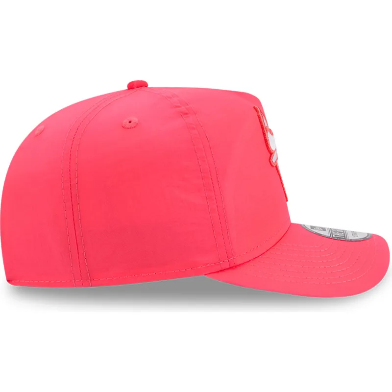 verstellbare-rosa-curved-cap-golfer-everyday-nylon-chicago-bulls-nba-von-new-era