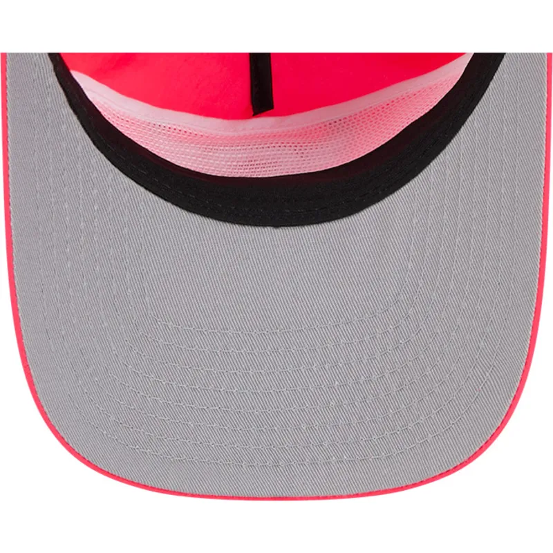 verstellbare-rosa-curved-cap-golfer-everyday-nylon-chicago-bulls-nba-von-new-era