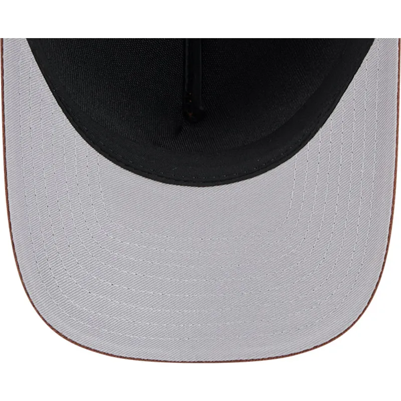 cap-curbata-brown-snapback-9forty-m-crown-a-frame-motorsport-de-nascar-de-new-era
