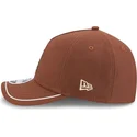 cap-curbata-brown-snapback-9forty-m-crown-a-frame-motorsport-de-new-york-yankees-mlb-de-new-era