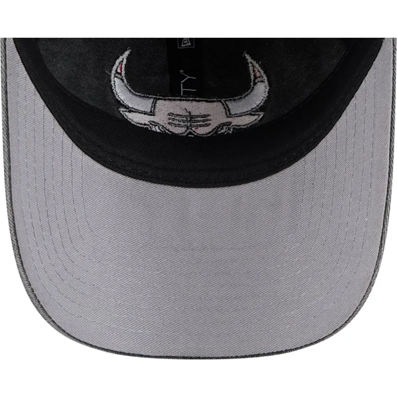 szara-regulowana-czapka-z-zakrzywionym-daszkiem-9twenty-washed-contrast-chicago-bulls-nba-new-era