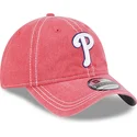 epci-curbata-roz-reglabila-9twenty-washed-contrast-de-philadelphia-phillies-mlb-de-new-era