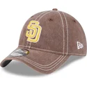 epci-curbata-maro-reglabila-9twenty-washed-contrast-de-san-diego-padres-mlb-de-new-era