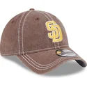 epci-curbata-maro-reglabila-9twenty-washed-contrast-de-san-diego-padres-mlb-de-new-era