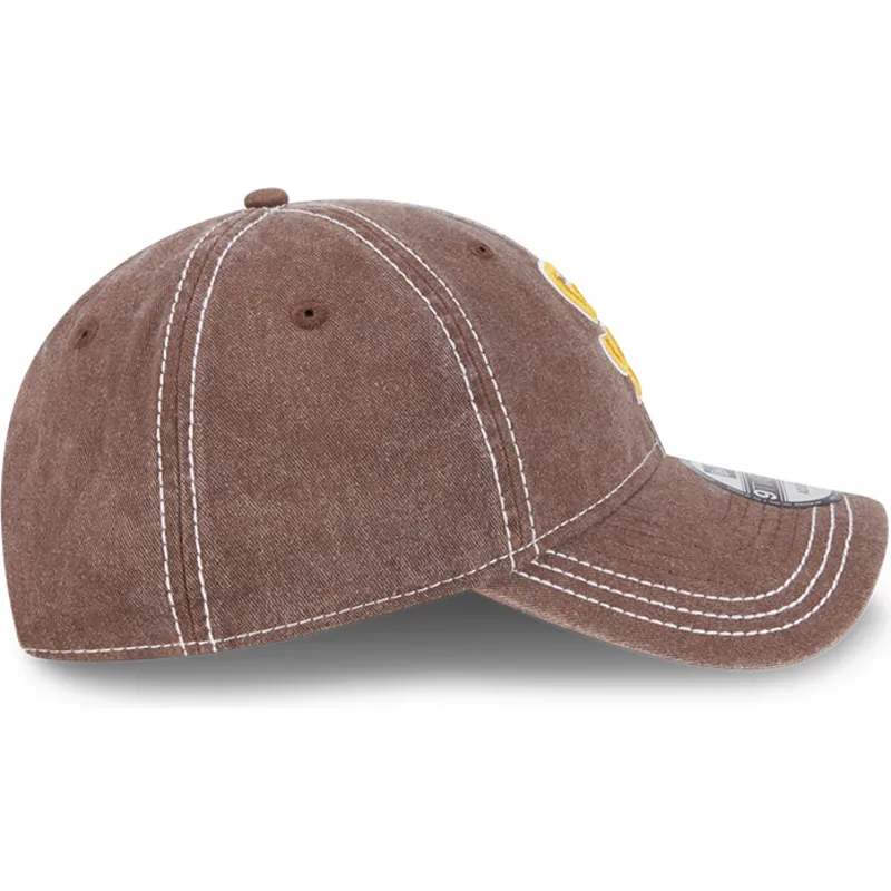 epci-curbata-maro-reglabila-9twenty-washed-contrast-de-san-diego-padres-mlb-de-new-era
