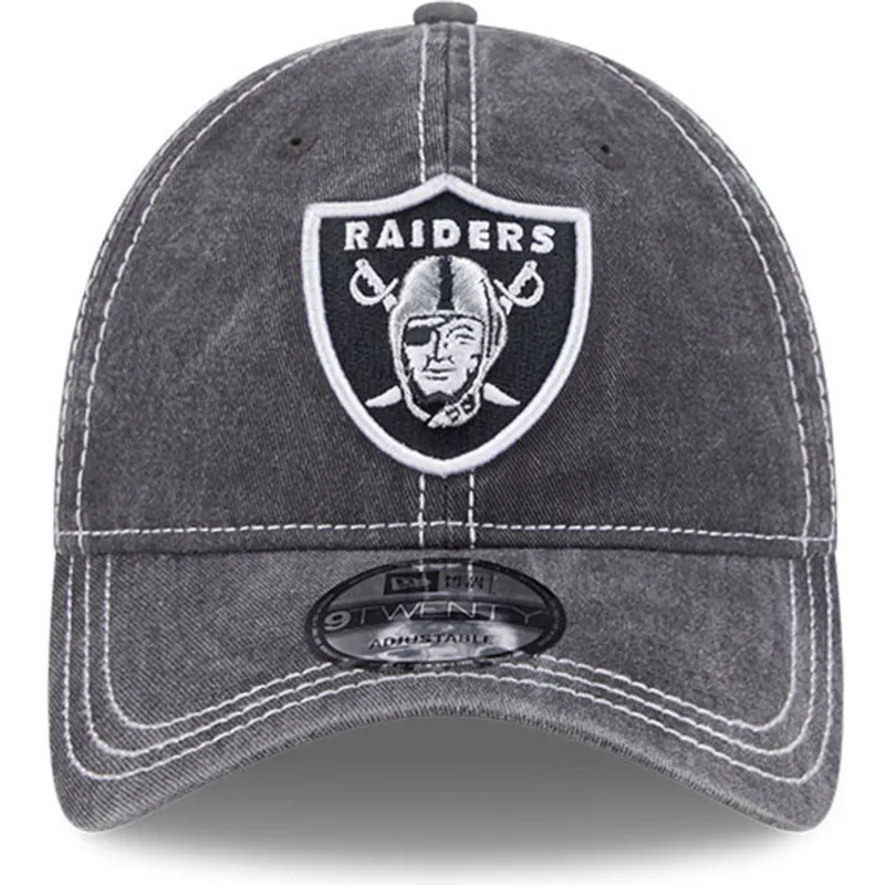 epci-curbata-gri-reglabila-9twenty-washed-contrast-de-las-vegas-raiders-nfl-de-new-era