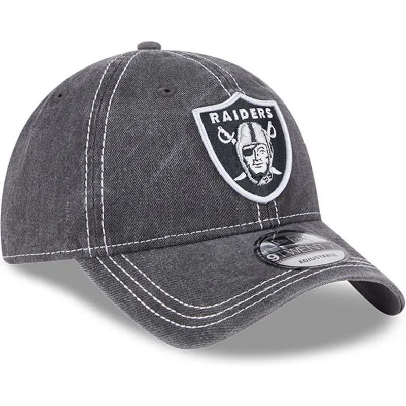 epci-curbata-gri-reglabila-9twenty-washed-contrast-de-las-vegas-raiders-nfl-de-new-era
