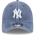 casquette-courbee-grise-ajustable-9twenty-washed-contrast-new-york-yankees-mlb-new-era