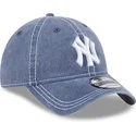 casquette-courbee-grise-ajustable-9twenty-washed-contrast-new-york-yankees-mlb-new-era