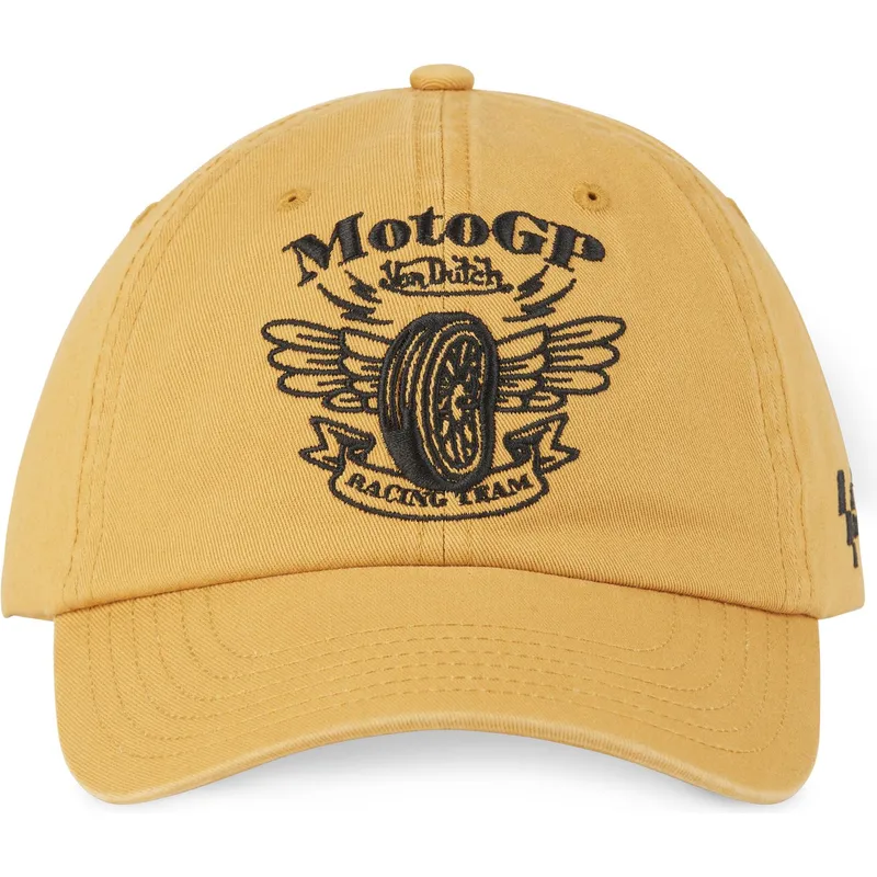gelbe-verstellbare-curved-cap-moto4-von-von-dutch