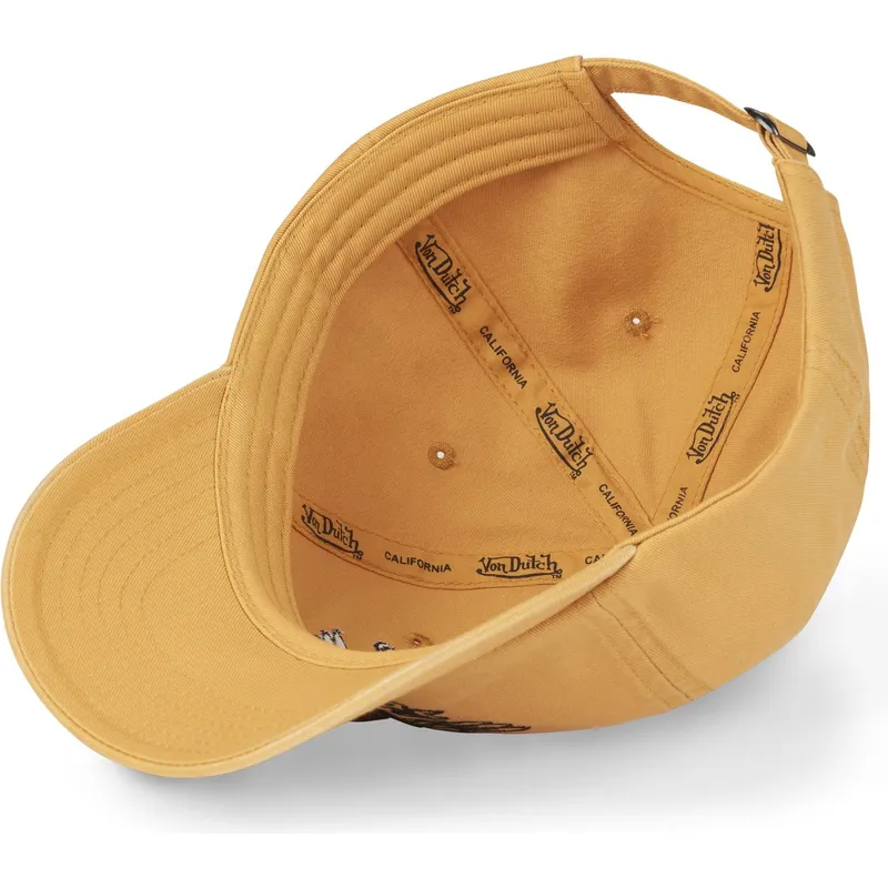 cappellino-curvo-giallo-regolabile-moto4-di-von-dutch