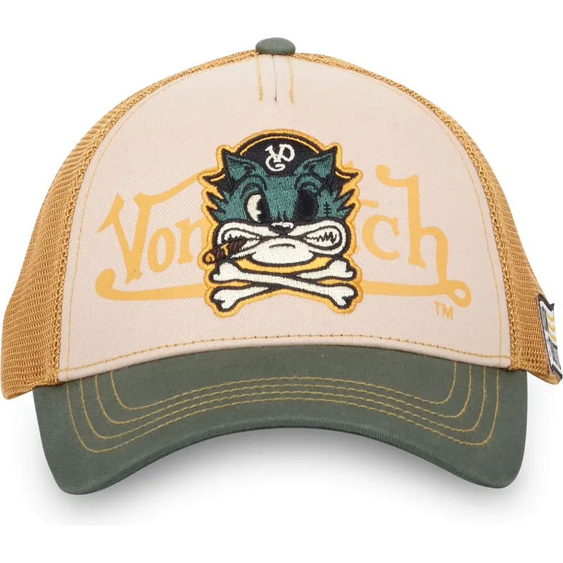 beige-grune-trucker-kappe-pir-cb-von-von-dutch