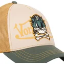 cap-curbata-beige-snapback-de-von-dutch