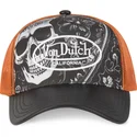 gorra-trucker-svart-och-orange-subl01-fran-von-dutch