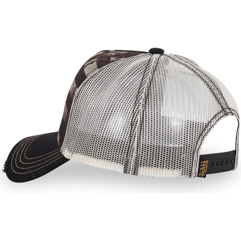 von-dutch-subl02-schwarze-und-weisse-trucker-kappe