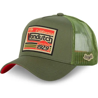 Zielona czapka trucker SURF07 od Von Dutch