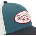 cap-curbata-blue-snapback-de-von-dutch