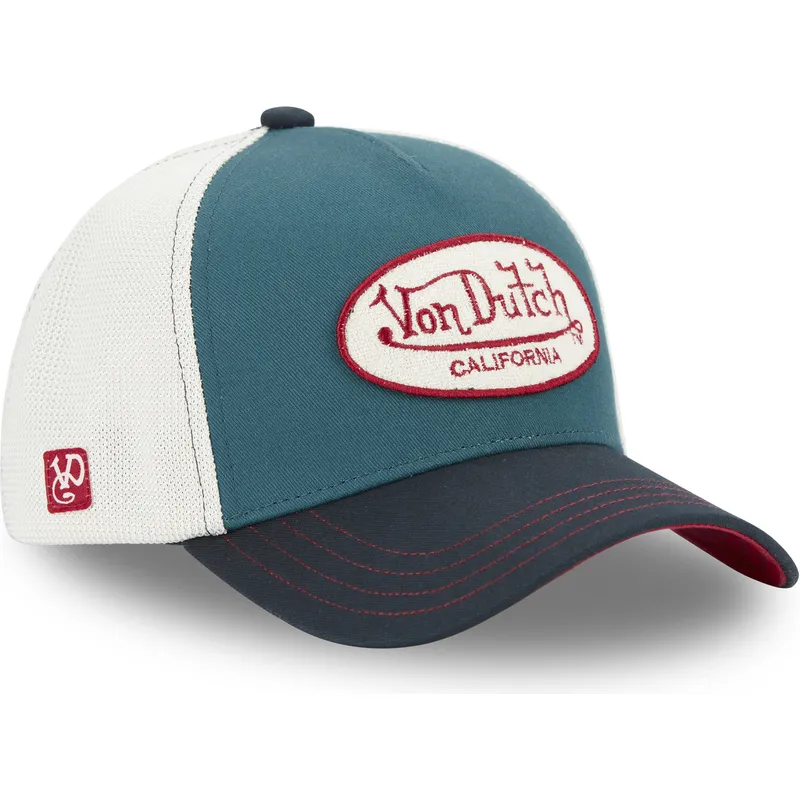 cap-curbata-blue-snapback-de-von-dutch