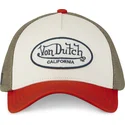 truckerkeps-beige-gron-och-rod-terry07-fran-von-dutch