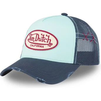 Cappellino trucker blu USED 01 di Von Dutch