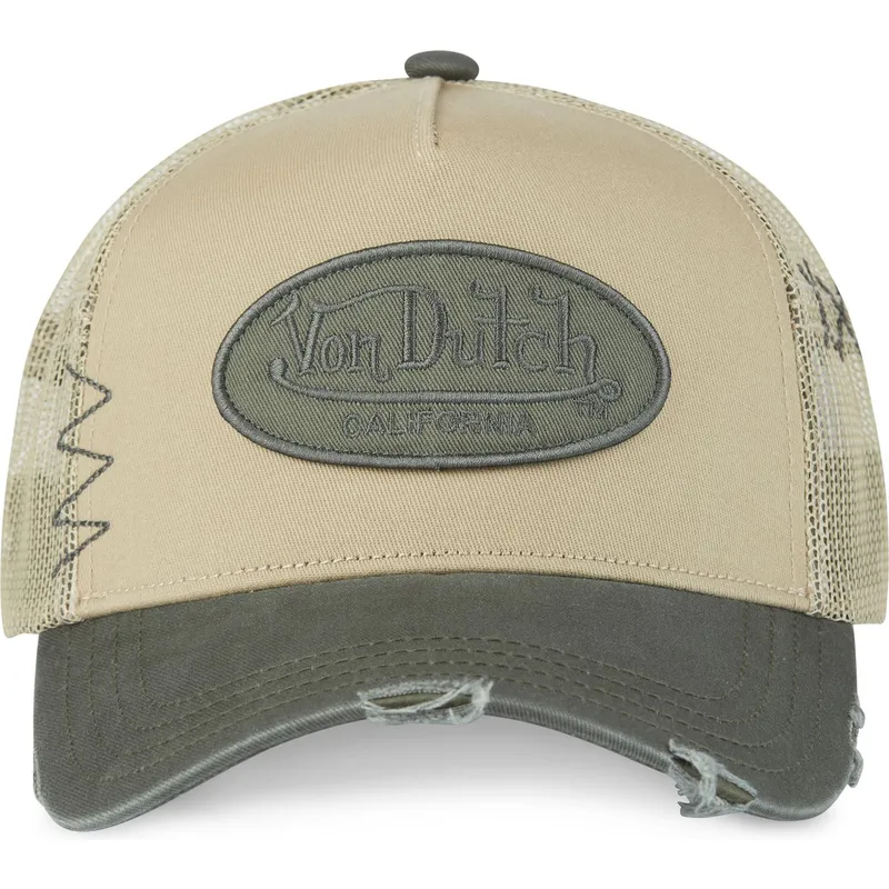 cap-curbata-beige-snapback-de-von-dutch