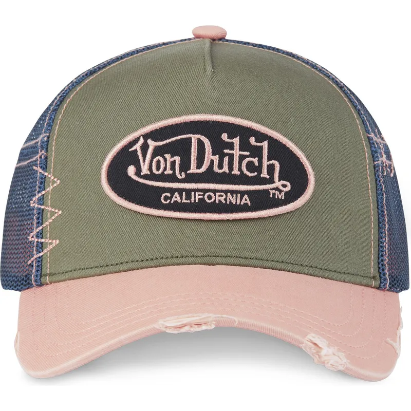 czapka-trucker-zielona-niebieska-i-rozowa-used-03-von-dutch