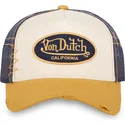 czapka-trucker-bezowa-niebieska-i-zolta-used-05-od-von-dutch